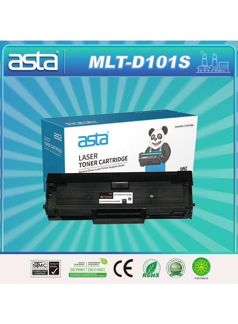 ASTA MLT D101S Toner Cartridge MLT-D101S 101S D101 Compatible For Samsung ML-2160 ML-2161 ML-2162 ML-2165 ML-2166 ML-2168 SCX-3400 SCX-3401 SCX-3405 SCX-3406 SF-760P SF-761P Printer - Image 1